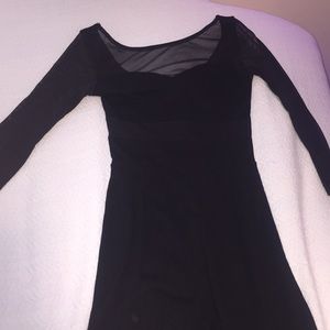 Black formal dress